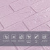 3D панель самоклеюча 700х770х3мм цегла Світло - фіолетова (015-3) SW-00000574