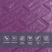 3D панель самоклеюча 700х770х5мм цегла Фіолетова (016-5) SW-00000150
