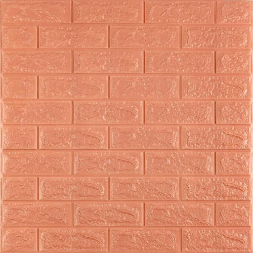 3D панель самоклеюча 700x700x7мм цегла Пудра SW-00001800