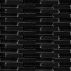 3D панель самоклеюча кладка 700х770х7мм Чорна (038) SW-00000303