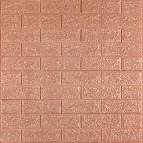 3D панель самоклеюча цегла Пудра 700х770х5мм SW-00001801