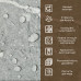 Декоративна плита ПВХ 1,22м х 2,44м х 3мм Металік мармур SW-00001409