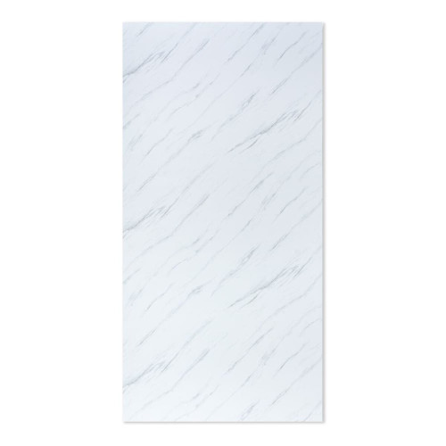 Декоративна ПВХ плита 1,22м х 2,44м х 3мм Грецький білий мармур SW-00001402