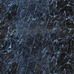 Декоративна ПВХ плита 600х600х3мм Чорний мармур (S) SW-00001625