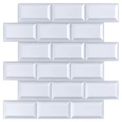 Декоративна ПВХ плитка на самоклейці 300х300х5мм Цегла, ціна за 1 шт. (СПП-501) SW-00000665