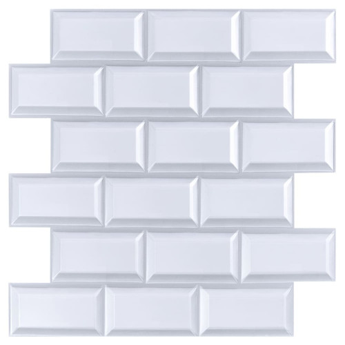 Декоративна ПВХ плитка на самоклейці 300х300х5мм Цегла, ціна за 1 шт. (СПП-501) SW-00000665