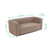 Комплект надувних меблів диван і крісло Коричневий SW-00002656