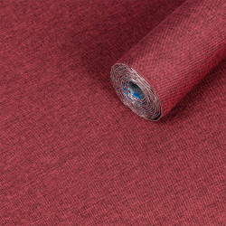 Лляні теплі шпалери на самоклейці 2800х650х2мм Бардо меланж (D) SW-00001492