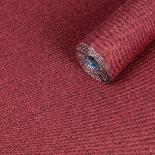 Лляні теплі шпалери на самоклейці 2800х650х2мм Бардо меланж (D) SW-00001492