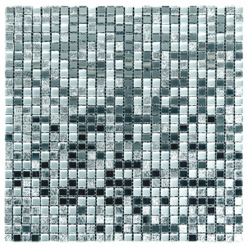 Мозаїка дзеркальна 298х298х4,5мм Срібло SW-00002371