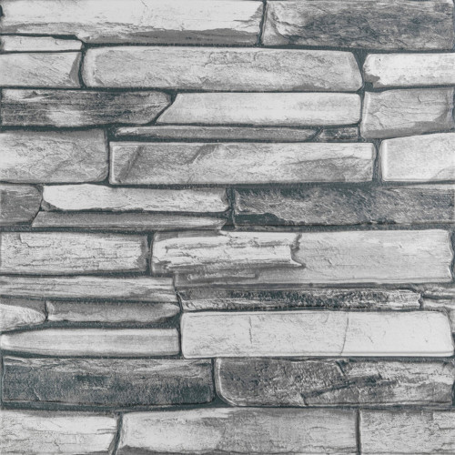 Панель стінова 3D 680х680х4мм Сірий сланець SW-00002003