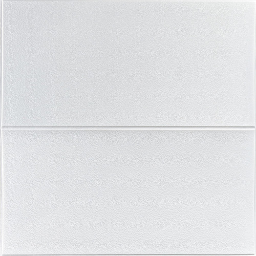 Панель стінова 3D 700х700х3мм Квадрат білий SW-00001802