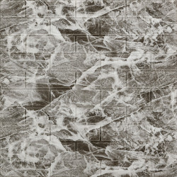 Панель стінова 3D 700х770х2мм (061-2) Мармур Чорний SW-00001912