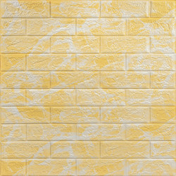 Панель стінова 3D 700х770х2мм (062-2) Мармур Бежевий SW-00001911