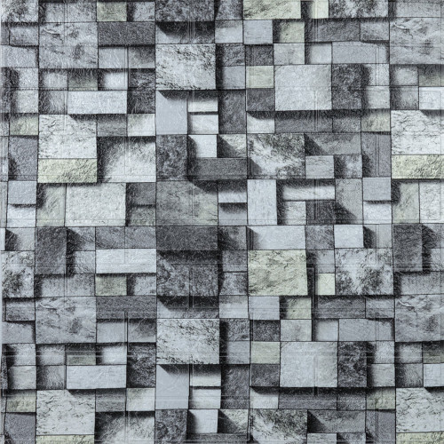 Панель стінова 700х770х3мм Графітовий кубік SW-00001996