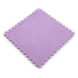Підлога-пазл плюшевий 60х60х1см Фіолетовий (D) SW-00002087