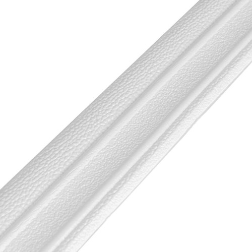 Плінтус РР самоклеючий 2300х70х4мм Білий (D) SW-00001829