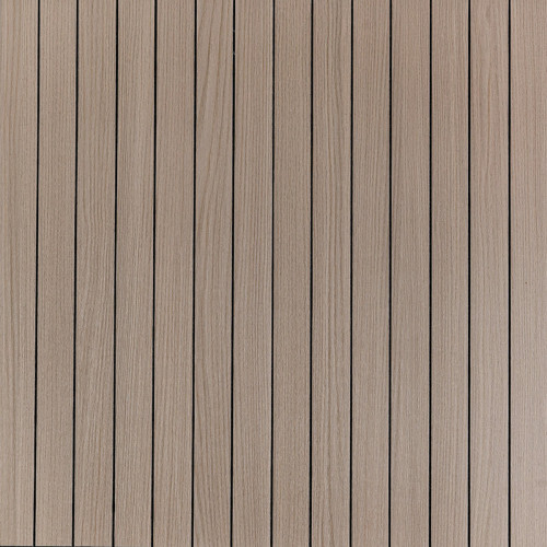 Покриття вінілове самоклеюче 3D рейки 600х600х2,8мм Тік горіховий SW-00002202