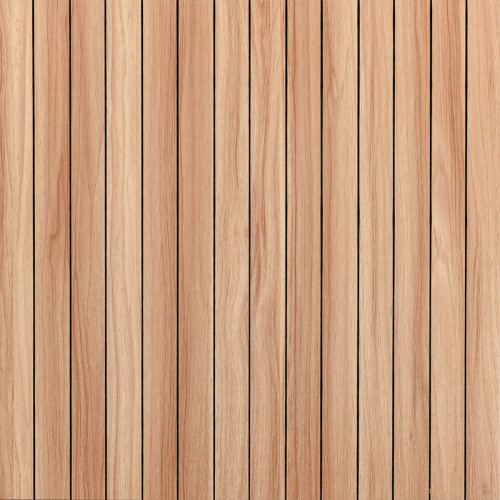 Покриття вінілове самоклеюче 3D рейки 600х600х2,8мм Тік золотистий SW-00002203