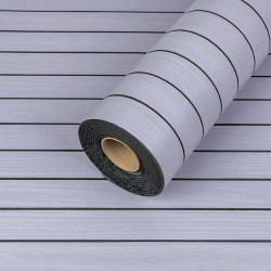 Покриття вінілове самоклеюче 3D рейки Білий Графіт 600х2900х3мм SW-00002900