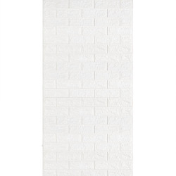 R001-2 Панель стінова у рулоні 3D 700х3080х2мм Біла Цегла SW-00002534