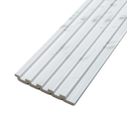 Рейка декоративна PS 2900х115х12мм Білий мармур SW-00002134