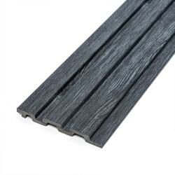 Рейка декоративна PS 2900х115х12мм Темний графіт SW-00002128