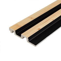 Рейка декоративна PS 2900х117х20мм Сосна з графітом SW-00002146