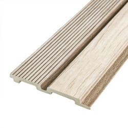 Рейка декоративна PS 2900х118х12мм Світле дерево SW-00001750