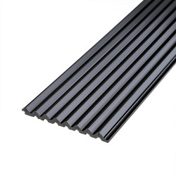 Рейка декоративна PS 2900х120х11мм Чорна SW-00002148