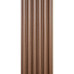 Рейка декоративна WPC кругла стінова 3000х152х15мм Каштан SW-00001872