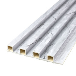 Рейка декоративна WPC стінова 3000х165х23мм Мармур SW-00001862