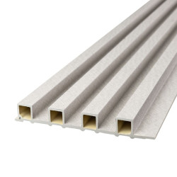 Рейка декоративна WPC стінова 3000х165х23мм Світло-сірий SW-00001860