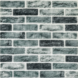 Самоклеюча 3D панель 700x700x5мм Клінкер синій (413) SW-00000768