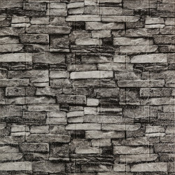 Самоклеюча 3D панель 700x770x3мм Графітовий (59-3) SW-00001481