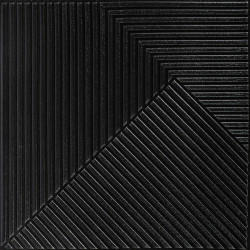 Самоклеюча декоративна 3D панель 500х500х5мм Бамбук Чорний SW-00002881