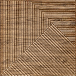 Самоклеюча декоративна 3D панель 500х500х5мм Бамбук темний Дуб SW-00002886