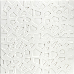 Самоклеюча декоративна настінно-стельова 3D панель 700х700х6,5мм Павутина (115) SW-00000007