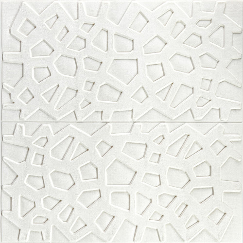 Самоклеюча декоративна настінно-стельова 3D панель 700х700х6,5мм Павутина (115) SW-00000007