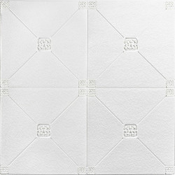 Самоклеюча декоративна настінно-стельова 3D панель 700x700x4.5мм Плитка (164) SW-00000181