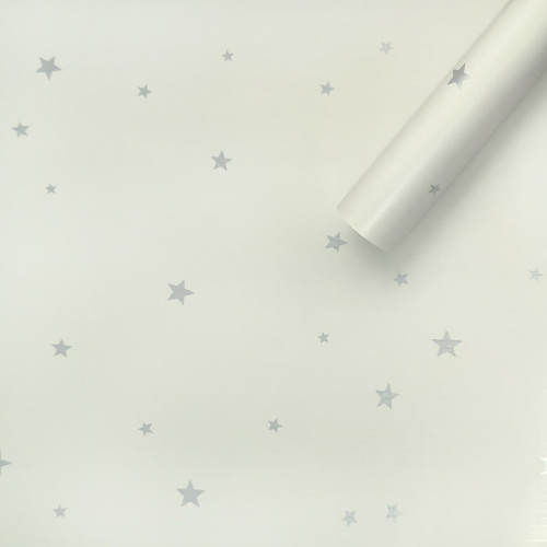 Самоклеюча плівка 0,45х10м х 0,07мм Зірки SW-00001258