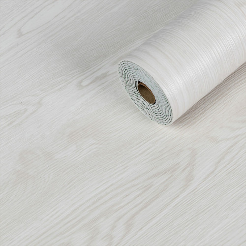 Самоклеюча вінілова плитка в рулоні 600х3000х2мм Молочна Мат SW-00001181