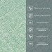 Самоклеючі шпалери 2800х500х1,5мм Зелений з білим YM-11 (D) SW-00002019