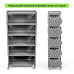 Стелаж універсальний для зберігання п'ятиярусний 60х30х123см SW-00002261