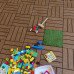 Композитна плитка ДПК 300х300х23мм Темний дуб (D) SW-00001707 Композитна плитка ДПК 300х300х23мм Темний дуб (D) SW-00001707