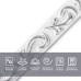 Молдинг 4950х20х7 мм Білий зі сріблом SW-00002679