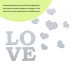 Дзеркальний декор акриловий самоклеючий Love срібло,11шт (D) SW-00002495 Дзеркальний декор акриловий самоклеючий Love срібло,11шт (D) SW-00002495
