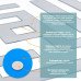 Дзеркальний декор акриловий самоклеючий срібло, 9шт (D) SW-00002498 Дзеркальний декор акриловий самоклеючий срібло, 9шт (D) SW-00002498