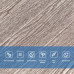 Самоклеюча 3D панель 700х700х4мм Мокко дерево (98) SW-00001464