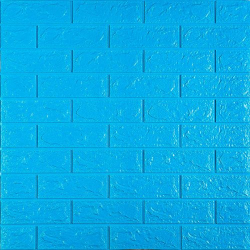 3D панель самоклеюча 700х770х5мм цегла Блакитна (005-5) SW-00000297 3D панель самоклеюча 700х770х5мм цегла Блакитна (005-5) SW-00000297